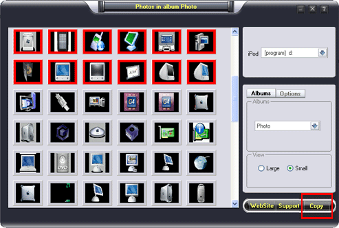 Tansee iPod Transfer Photo- trasferire foto da iPod a PC